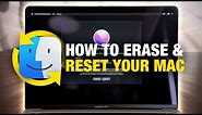 How to EASILY Erase and Factory Reset Your Mac!