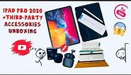 Unboxing IPAD PRO 2020 | +Third-Party Accessories✏️ 🤍