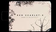 Mastering Vintage Charm: RED Scarlet-X 8mm Film Effect Tutorial Teaser