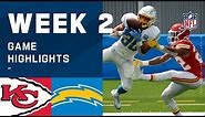 Chiefs vs. Chargers Week 2 Highlights | NFL 2020