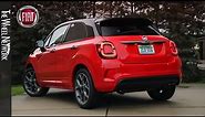 2021 Fiat 500X Sport | Rovente Red | Driving, Interior, Exterior (US Spec)