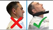NEW & EASY Exercises to SAFELY Improve Military Neck and Cervical Kyphosis | Dr. Walter Salubro
