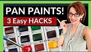 Watercolor Basics (3 Easy Pan Paint Hacks!)