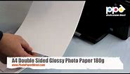 A4 Double Sided Glossy Photo Paper 180g