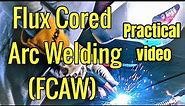 [English] FCAW - Flux cored arc welding