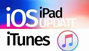 How to update iPad to the lastest iOS using iTunes - iPad mini iPad Air iPad Pro iPad 5