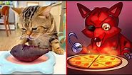 🎃Cat Memes: FNAF Cat Halloween 👻 New Funniest Animals 2023😂