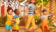 TS4 Poses | Sims 4 family, Sims 4 toddler, Sims 4 children