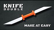 Paper Double Sided Knife - How to make a Paper Knife (Two in One) - Origami Knife make at Easy |