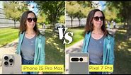 iPhone 15 Pro Max Versus Pixel 7 Pro