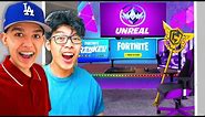 I Built AsianJeff’s ENTIRE Gaming Setup To Play Ranked Fortnite!