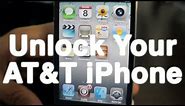 How to unlock your AT&T iPhone
