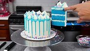 How to Make a Blue Drip Cake: Easy Recipe & Video Tutorial
