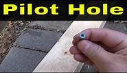 How To Drill A Pilot Hole For A Screw-Full Tutorial