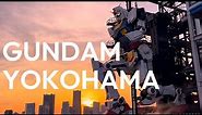 [8K in Japan] 18m Giant Gundam RX-78F00 In Yokohama Japan ガンダムファクトリ横浜