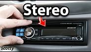 How to Install Car Stereo