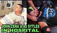 John Cena & AJ Styles in Hospital After Bloodline Attack on SmackDown - WWE News