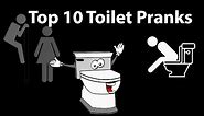 Top 10 Funniest Toilet Pranks - Funny Practical Jokes To Pull In Your Washroom & Public Bathroom
