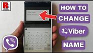 How To Change Your Viber Name