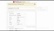 Part 1: Original Intro to Wolfram|Alpha by Stephen Wolfram
