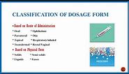 Pharmaceutical Dosage Forms| Dosage Forms of Drugs | Different Types of Dosage Forms| Pharmaceutics