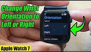 Apple Watch 7: How to Change Wrist Orientation to Left or Right