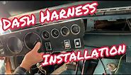 1968 Dodge Charger Dash harness installation