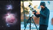 How To Photograph the Orion Nebula (DSLR + LENS)