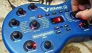 Behringer V-amp 2 demo: quick tour of general settings