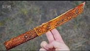 Restoration Rusty Old Japanese Knife