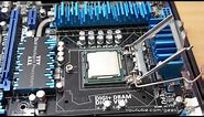 How to install intel CPU on a Motherboard