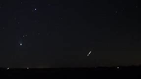 Shooting Stars & Fireballs Meteors in the sky over Saint Cloud, MN 11/9/2015