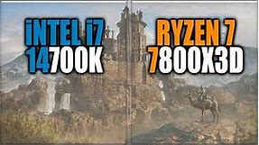 i7 14700K vs 7800X3D Benchmarks - Tested in 15 Games and Applications