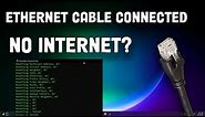 How To Fix Ethernet Cable Connected But No Internet in Windows 11