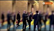 Ukrainian delegate punches Russian official over flag at summit
