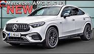 All NEW Mercedes-AMG GLC 43 Coupe 2024 - FIRST LOOK exterior & interior, Price
