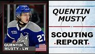 QUENTIN MUSTY Highlights 2023 NHL Draft Prospect