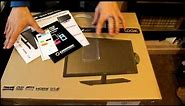 LOGIK L22FE14 22" LED TV and LBRKIT-12 Small Screen TV Starter Kit unboxing