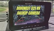 DoHonest S21 Wireless RV Backup Camera Easy Install Review