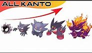 How To Evolve All Gen 1 Kanto Pokémon & Mega Evolutions | Max S Animation