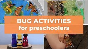 Bug Activities for Preschoolers | Bug Unit Study for Homeschool Preschool