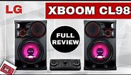 LG XBOOM CL98 AUDIO SET | FULL REVIEW
