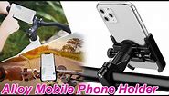 Bicycle motor cycle bike mobile phone holder | Alloy cell phone holder for phone mount smart phone