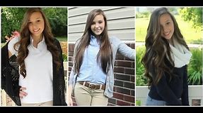 5 Uniform Outfit Ideas | Back to School #2