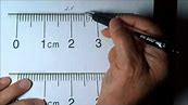 How to Measure length correctly using a Centimeter Ruler