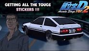 [INITIAL D Arcade Stage Ver 2] - Getting them Stickers ! With the Fool´s Power !