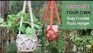 Easy Crochet Plant Hanger Pattern