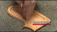 How to Stamp Leather Patterns Leathercraft Tutorial #leathercraft