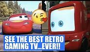 The BEST Retro Gaming CRT TV Monitor ever - Disneys Pixars Cars Lightning McQueen