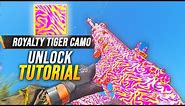 How I Unlocked the NEW "Royalty Tiger" Camo in Modern Warfare 3! (New Pink Tiger Camo in MW3 Guide)